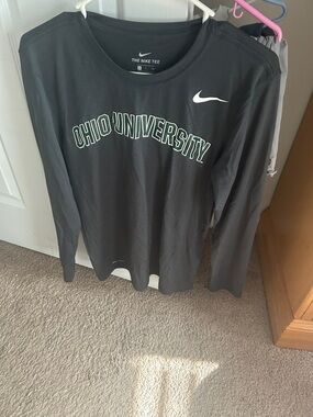 Nike Black Ohio University Long Sleeve Tee